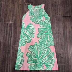 Lilly Pulitzer Ross Shift Dress, Who Let The Fronds Out Mandevilla Baby, size XX